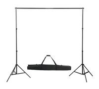 vidaXL Telescopic Background System 155-300 cm
