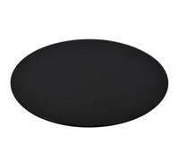 vidaXL Table Top Tempered Glass Round 500 mm, Black