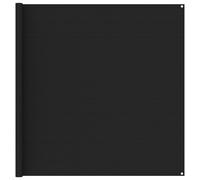 vidaXL Tent Carpet 250x200 cm Black Patio Carpet Camping Accessories Rug Set