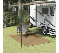 vidaXL Tent Carpet 250x200 cm Taupe Patio Outdoor Camping Rug Groundsheet