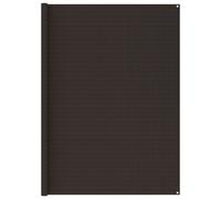 vidaXL Tent Carpet 250x250 cm Brown Sporting Goods Outdoor Hiking Camping Rug