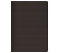 vidaXL Tent Carpet 250x400 cm Brown Outdoor Patio Camping Ground Sheet Cover