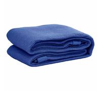 vidaXL Tent Carpet, 250x550 cm, Blue- Round Rug with Weather Resistance, High-Density Polyethylene Material, Integrated Eyelets for Camping, Caravan Awning or Patio