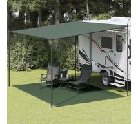 vidaXL Tent Carpet 300x400 cm HDPE Green