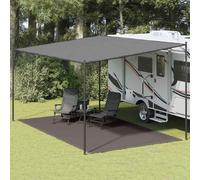 vidaXL Tent Carpet 300x500cm Anthracite Outdoor Patio Rug Mat Groundsheet