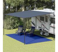 vidaXL Tent Carpet 300x600 cm Blue HDPE