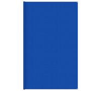 vidaXL Tent Carpet 400x400 cm Blue HDPE Outdoor Patio Camping Rug Underlay Mat