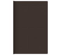 vidaXL Tent Carpet 400x400 cm Brown Outdoor Patio Camping Ground Sheet Cover