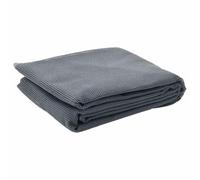 vidaXL Tent Carpet Anthracite 400 x 350 cm Polyester, Modern, Durable, Light Weight Tent Carpet for Camping, Outdoor, Camp Floor Cover Accessories, Recreational