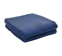 vidaXL Blue Camping Floor Mat 3x3m - Durable Polyester & PVC Coating, Anti-Skid Grid Pattern, Breathable for Outdoor/Indoor Use