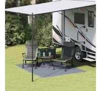 vidaXL Tent Carpet Blue grey 250 x 200 cm Polyethylene