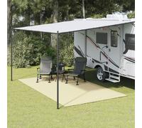 vidaXL Tent Carpet Cream 4.5x2.5 m