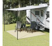 vidaXL Tent Carpet Cream 4x3 m