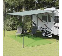 vidaXL Tent Carpet Light Green 250x350 cm HDPE