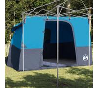vidaXL Tent with Roof Other Blue and Black 280 x 220 x 176 cm