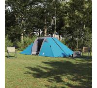 vidaXL Tent with Roof Other Blue and Black 510 x 240 x 156 cm