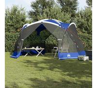 vidaXL Tents with Roof Azure blue 434 x 434 x 230 cm Polyester