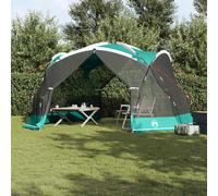 vidaXL Tents with Roof Sea green 434 x 434 x 230 cm Polyester