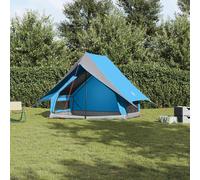 vidaXL Tents with Roof with Air Vent Blue 220 x 233 x 184 cm Polyester