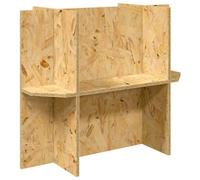 vidaXL Terrarium Base with Shelf, Brown, 60 x 30 x 50 cm, OSB, Rustic, Robust Reptile House, Terrarium for Snakes, Lizards and Animal Supplies