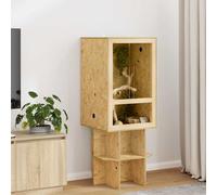 vidaXL Terrarium Brown 50 x 50 x 80 cm OSB