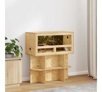 vidaXL Terrarium Brown 80 x 40 x 90 cm OSB