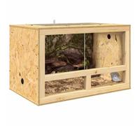 vidaXL Terrarium Brown 80 x 50 x 50 cm OSB