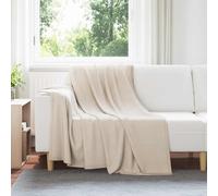 Throw Blankets 24 pcs Beige 200 x 150 cm Fleece