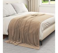 vidaXL Throw Blankets 6 pcs Camel 150 x 200 cm Fleece