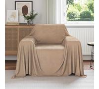 vidaXL Throw Blankets 6 pcs Camel 210 x 140 cm Fleece