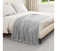 vidaXL Throw Blankets 6 pcs Grey 130 x 150 cm Fleece