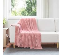 vidaXL Throw Blankets 6 pcs Pink 150 x 130 cm Fleece