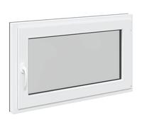vidaXL Tilt & Turn Basement Window RISOR 100 x 50 cm PVC and Glass