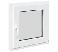 vidaXL Tilt & Turn Basement Window RISOR 60 x 60 cm PVC and Glass