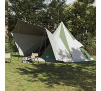 vidaXL Tipi Tent with Roof Green 510 x 690 x 330 cm Taffeta
