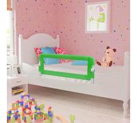 vidaXL Toddler Safety Bed Rail 102 x 42 cm Green
