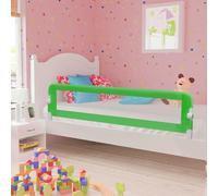 Vidaxl Toddler Safety Bed Rail Green 180X42 Cm Polyester, Green