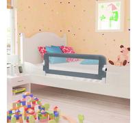 vidaXL Toddler Safety Bed Rail Grey 102x42 cm Polyester