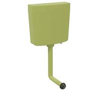 vidaXL Toilet Cistern with Bottom Water Inlet 3/6 L Olive Water Toilet Tank