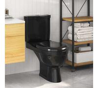 Vidaxl Toilet With Cistern Black