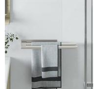 vidaXL Towel Rack Silver 40 x 9 x 4 cm Stainless steel