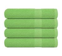 vidaXL Towels 4 pcs Apple Green 100x200 cm 360 gsm 100% Cotton towel on beach