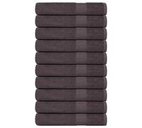vidaXL Towels "FROGN" 10 pcs Anthracite 100x200 cm 360 gsm