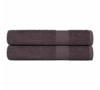 vidaXL Towels "FROGN" 2 pcs Anthracite 100x200 cm 360 gsm