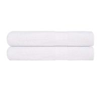 vidaXL Towels "FROGN" 2 pcs White 100x200 cm 360 gsm