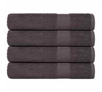 vidaXL Towels "FROGN" 4 pcs Anthracite 100x200 cm 360 gsm