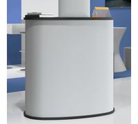 vidaXL Trade Show Counter Foldable 90x48x93 cm Engineered Wood