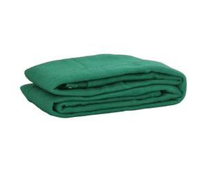 vidaXL Trailer Net Cargo Truck Bed Mesh Organizer - Green 1.5x2.7 m - Durable HDPE & Polyester - Fine Mesh Superfine Netting with Elastic Cord - Versatile for Pickup Trucks, Trailers, Boats