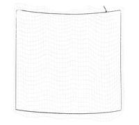 vidaXL Trailer Net with Elastic Rope - 3x3m White PP Cargo Mesh for Trucks, Trailers, SUVs - Weatherproof, UV-Resistant
