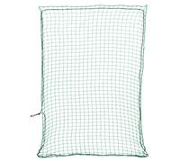 vidaXL Trailer Net with Elastic Rope - 4x3 m Green Cargo Mesh - Weatherproof, Tear & UV-Resistant, Easy Installation for Trucks, SUVs, Roof Racks